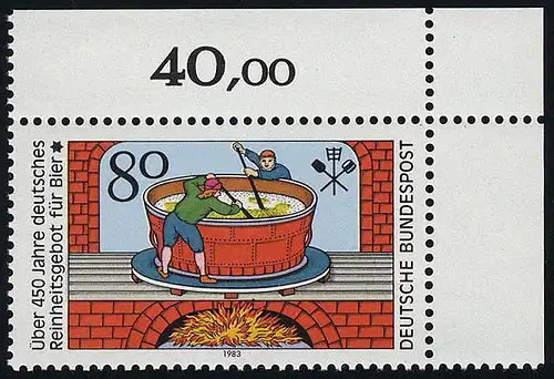 1179 Reinheitsgebot Bier ** Ecke o.r.