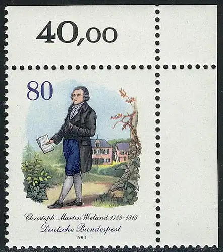 1183 Christoph Martin Wieland ** Ecke o.r.