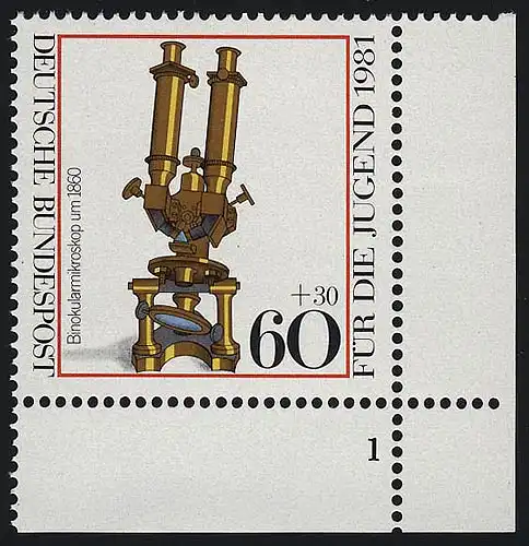 1092 Jeunesse Instruments optiques 60+30 Pf ** FN1