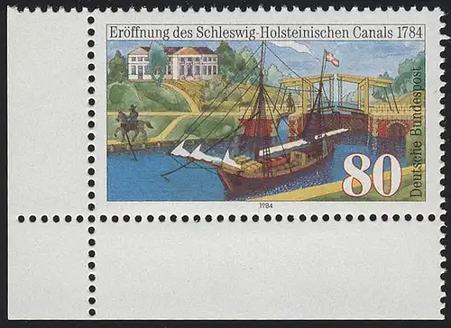 1223 Canal Schleswig-Holsteinais ** Coin u.l.
