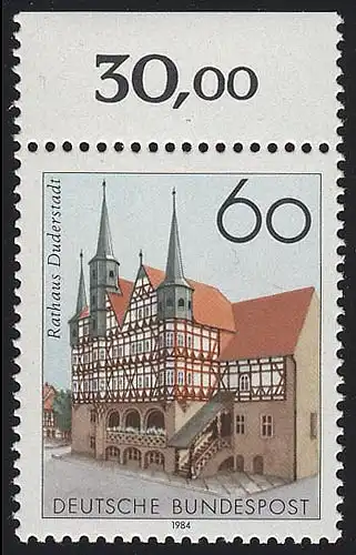 1222 Hôtel de ville Duderstadt ** Oberrand