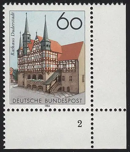 1222 Hôtel de ville Duderstadt ** FN2