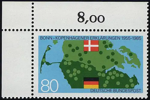 1241 Bonn-Kopenhagener Erklärungen ** Ecke o.l.