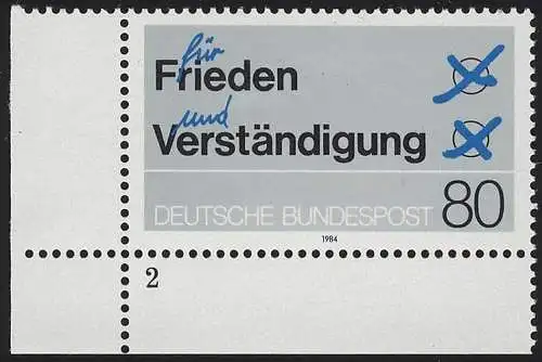 1231 Paix et compréhension ** FN2