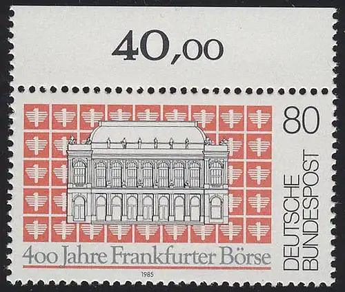 1257 Frankfurter Börse ** Oberrand