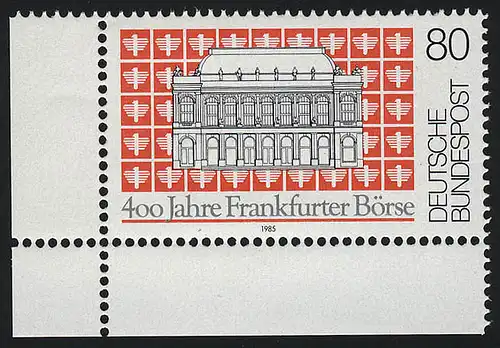 1257 Frankfurter Börse ** Ecke u.l.