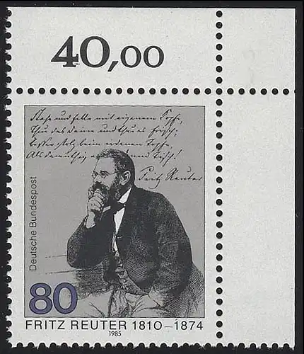 1263 Fritz Reuter ** Coin o.r.