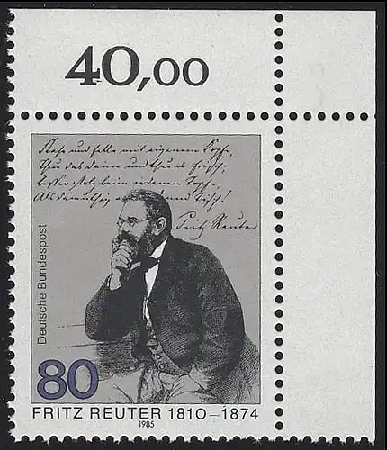 1263 Fritz Reuter ** Ecke o.r.