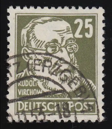 334zXI Virchow - O edgedt OELSNITZ 1953, Fotoatest Mayer impeccable