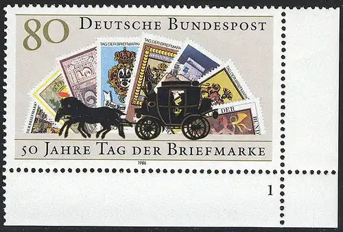 1300 Tag der Briefmarke ** FN1