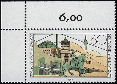 1369 Düsseldorf ** Coin o.l.