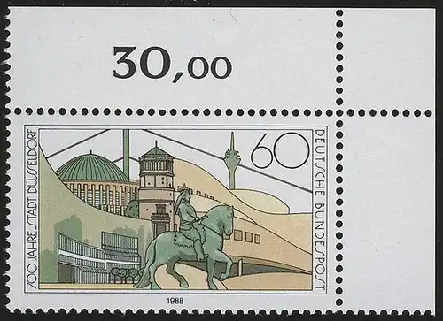 1369 Düsseldorf ** Coin o.r.