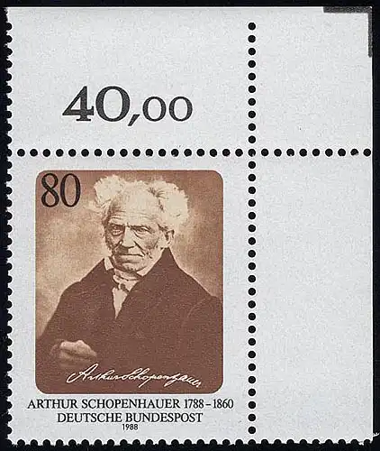 1357 Arthur Schoppenhauer ** Coin o.r.