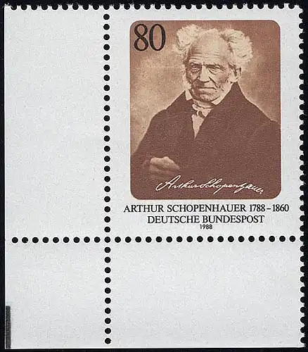 1357 Arthur Schoppenhauer ** Ecke u.l.