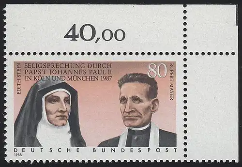 1352 Edith Stein et Rupert Mayer ** Coin o.r.