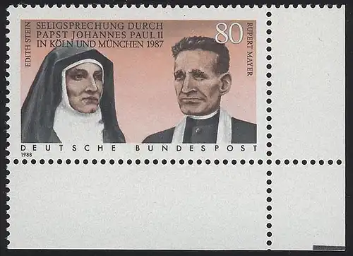 1352 Edith Stein et Rupert Mayer ** Coin .