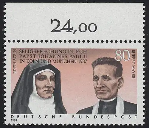1352 Edith Stein und Rupert Mayer ** Oberrand