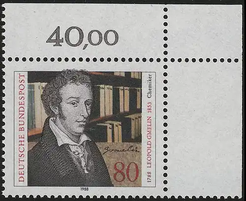 1377 Leopold Gmelin ** Ecke o.r.