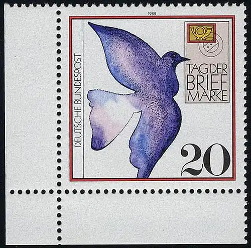 1388 Jour du timbre ** Coin et l.