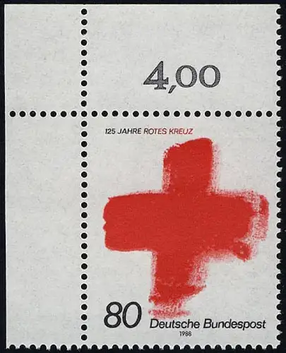 1387 Croix-Rouge ** Coin o.l.