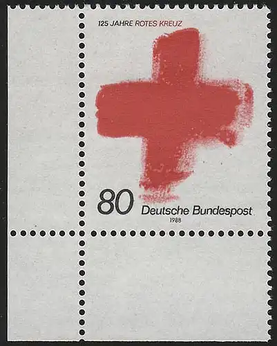 1387 Rotes Kreuz ** Ecke u.l.