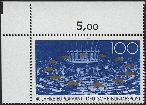 1422 Europarat ** Ecke o.l.