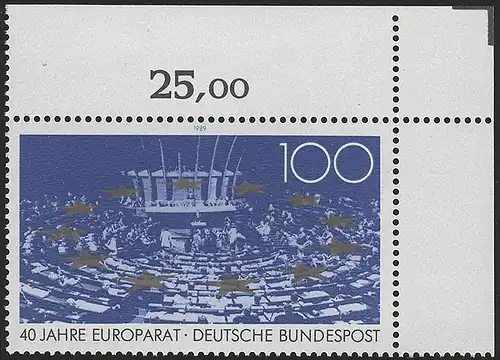 1422 Conseil de l'Europe ** Coin o.r.