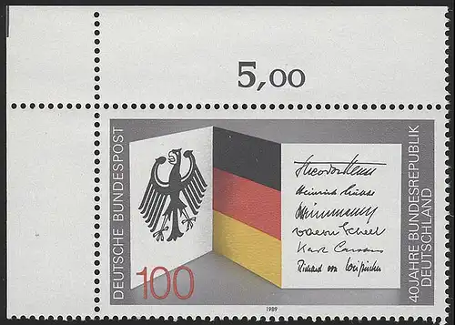 1421 République fédérale d'Allemagne ** Coin o.l.