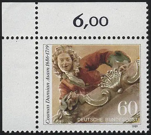 1420 Cosmas Damian Asam ** Ecke o.l.