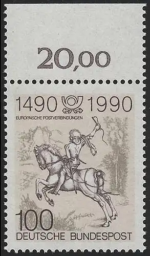 1445 Liaisons postales Europe ** Oberrand