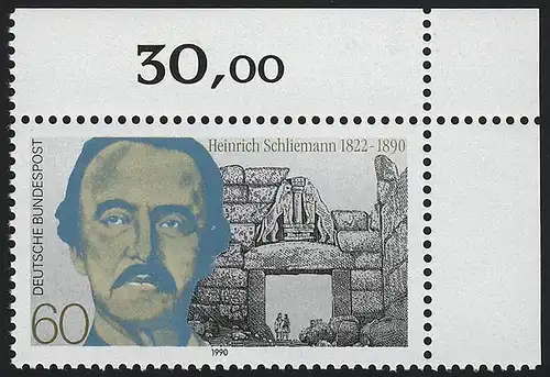 1480 Heinrich Schliemann ** Ecke o.r.