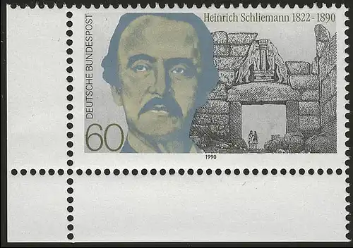 1480 Heinrich Schliemann ** Ecke u.l.