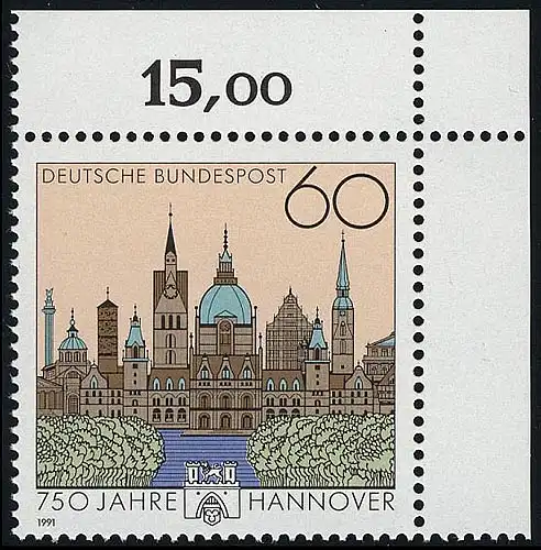 1491 Hannover ** Ecke o.r.