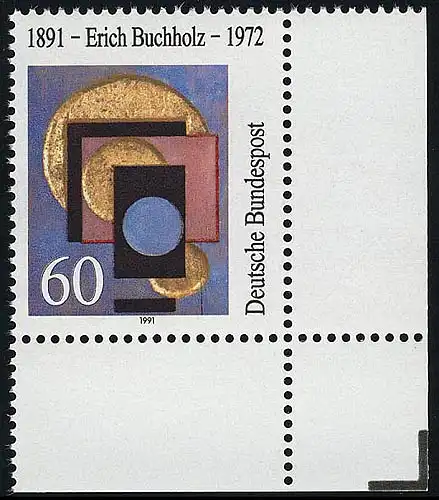 1493 Erich Buchholz ** Coin et r.