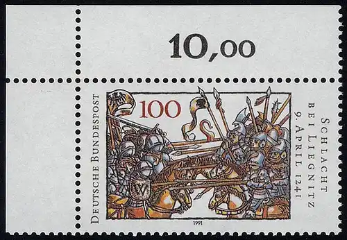 1511 Bataille à Liegnitz ** Coin o.l.