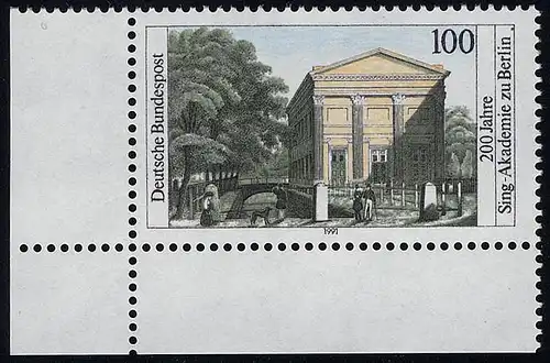 1520 Sing-Academie ** Coin et l.