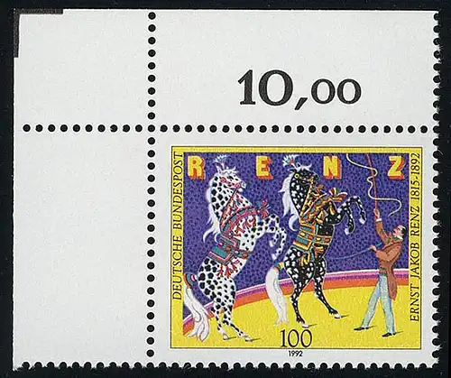 1600 Ernst Jakob Renz ** Ecke o.l.