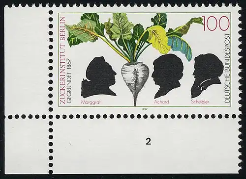 1599 Zuckerinstitut Berlin ** FN2