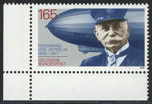 1597 Ferdinand Graf von Zeppelin ** Ecke u.l.