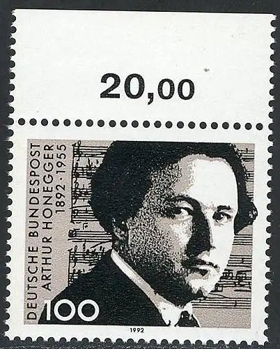 1596 Arthur Honegger ** Oberrand