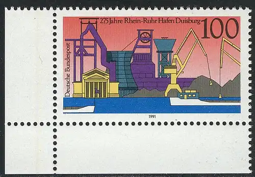 1558 Rhein-Ruhr-Hafen ** Ecke u.l.