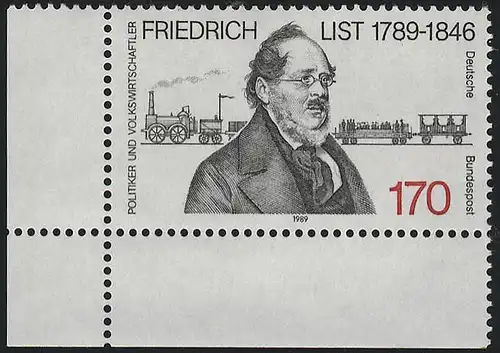 1429 Friedrich List ** Coin et l.