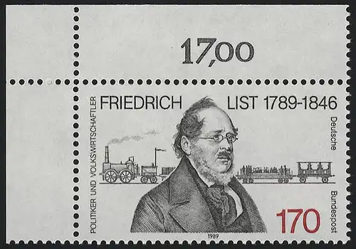 1429 Friedrich List ** Ecke o.l.