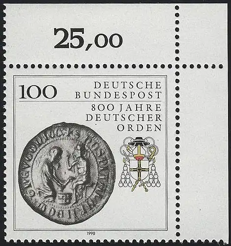1451 Deutscher Orden ** Ecke o.r.