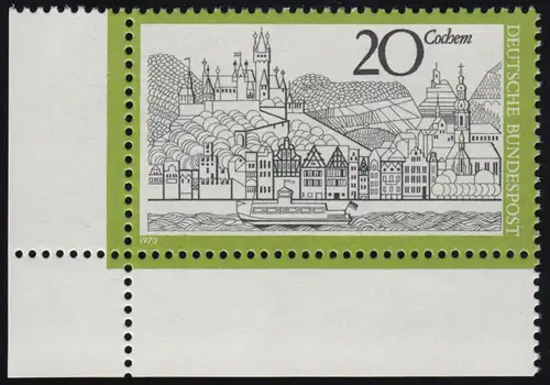 649 Tourisme Cochem, frais de port ** Coin et l.