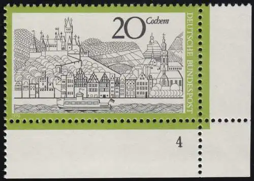 649 Fremdenverkehr Cochem, postfrisch ** FN4