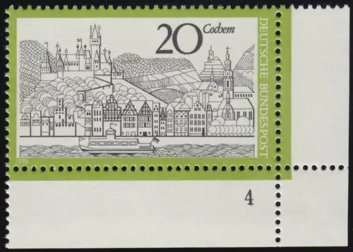 649 Tourisme Cochem, frais de port ** FN4