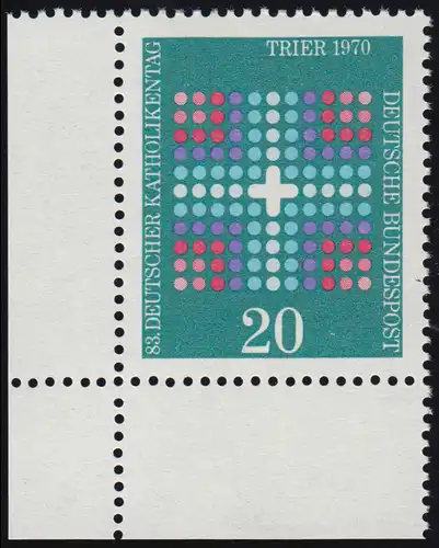 648 Katholikentag ** Ecke u.l.