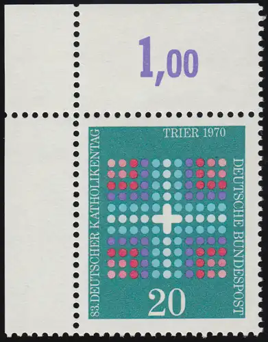 648 Journée catholique ** Coin o.l.