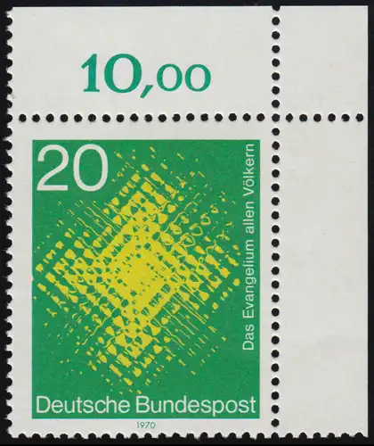 647 Weltmission ** Ecke o.r.